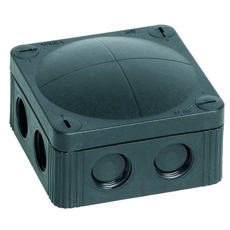 ip66 junction box black|wiska box ip66.